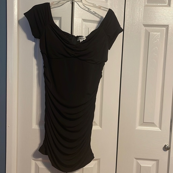 NWOT Emerald Sundae short sleeve dress in black size XL - Picture 1 of 11